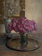Georges Jansoone Still life with flowers oil painting artist